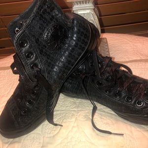 Converse sequin high tops